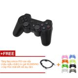 Tay cầm chơi game không dây Bluetooth SIXAXIS cho máy tính,PS3,Android root tặng bao silicon