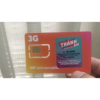 THÁNH SIM 3G VIETNAMOBILE 120GB/THÁNG miễn phí  