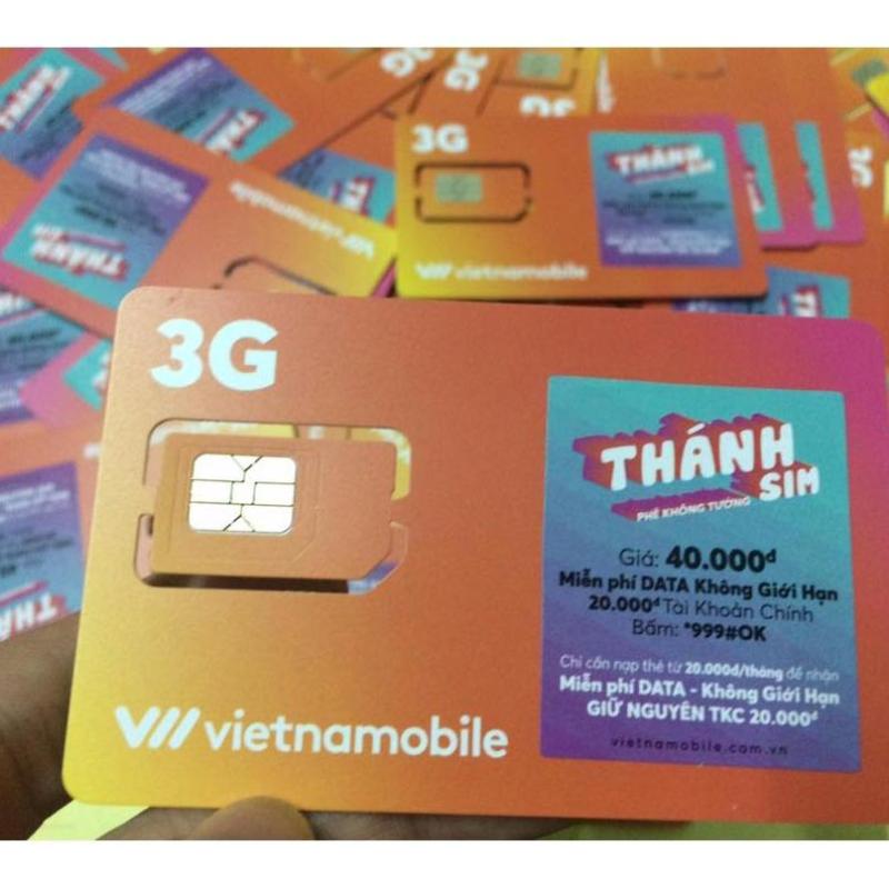 Thánh sim 3G Vietnamobile - FREE 4Gb / ngày