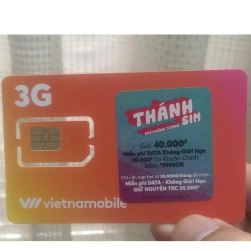Thánh SIM Vietnamobile - 120GB/Tháng Vietnammobile