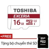 Thẻ nhớ toshiba exceria microsd class 10 uhs-1 16gb + tặng 1 sd adapter