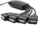 Thiết bị chia đầu usb 4 cổng dc 008
