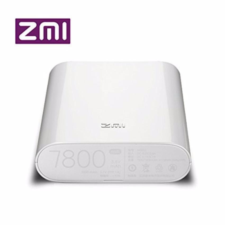 Hình ảnh Thiết bị phát wifi từ sim 3G/4G Xiaomi ZMI MF855 kiêm sạc dự phòng 7800mAH