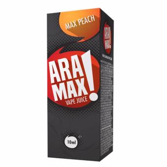 Tinh dầu thuốc lá Shisha Vape điện tử ARAMAX 10ml Max Peach (Nâusậm)