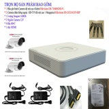 Trọn bộ 1 đầu ghi hình 4 kênh + 2 camera hd ds-2ce16c0t-irp+1 ổ cứng seagate 160gb+2 nguồn 12v+4 rắc bnc+1 dây hdmi