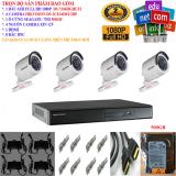 Trọn bộ 1 đầu ghi hình camera 4 kênh full hd 1080p cao cấp hikvision ds-7204hghi-f1 + 4 camera full hd 1080p ds-2ce16d0t-irp + 1 ổ cứng seagate /wd 500gb + 4 nguồn nhện xịn 12v + 8 rắc bnc + 1 dây hdmi