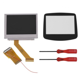 UINN Highlight Replace Screen with LCD Backlight Brighter Protective Kit For GBA - intl  