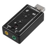 USB âm thanh cho máy tính và laptop có nút chỉnh âm lượng