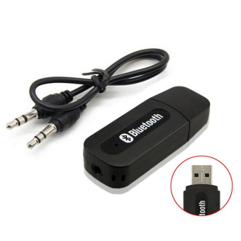 USB Bluetooth kết nối Loa Thường thành loa không dây (Đen)  