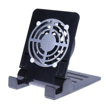 USB Powered Cooling Fan Stand Holder Bracket Cooler for Nintendo Switch (Black) - intl  