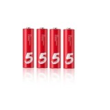 Vỉ 4 pin tiểu aa số 5 xiaomi rainbow