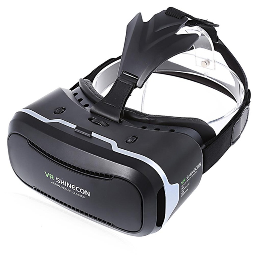 Hình ảnh VR SHINECON II 3D Virtual Reality Head-Mounted Video VR Glasses for 4.7 - 6.2 inch Smartphones - intl