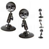 Webcam inox siêu nét hổ trợ mic 6 đèn