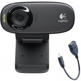 Webcam logitech c310 chuẩn hd và tặng cáp otg - hãng phân phối chính thức