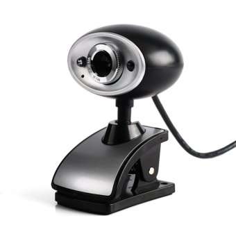 Webcame USB Độ Phân Giải HD 16MP Có Mic Cho Các Loại Máy Tính (Bạc) - Quốc tế  