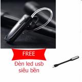Tai nghe Bluetooth music M165 mới nhất tặng đèn LED siêu sáng, tiện lợi