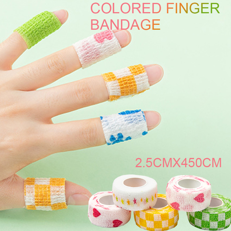 Băng quấn bảo vệ ngón tay nhiều màu sắc tùy chọn tiện dụng khi chơi thể