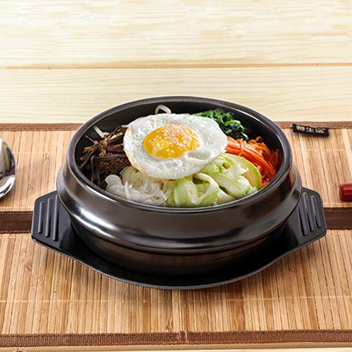 Bát đá đen Hàn Quốc 16cm