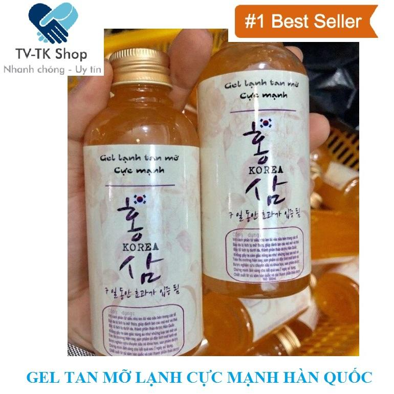 Gel Lạnh Tan Mỡ Lạnh Cực Mạnh Hàn Quốc Nhanh và Hiệu Quả - Mẫu mới