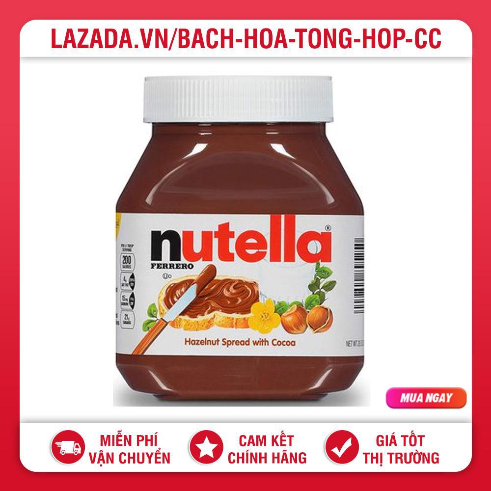 Socola Mứt Hạt Dẻ Chocolate Nutella Hazelnut Cocoa 950G - Date 5.2023