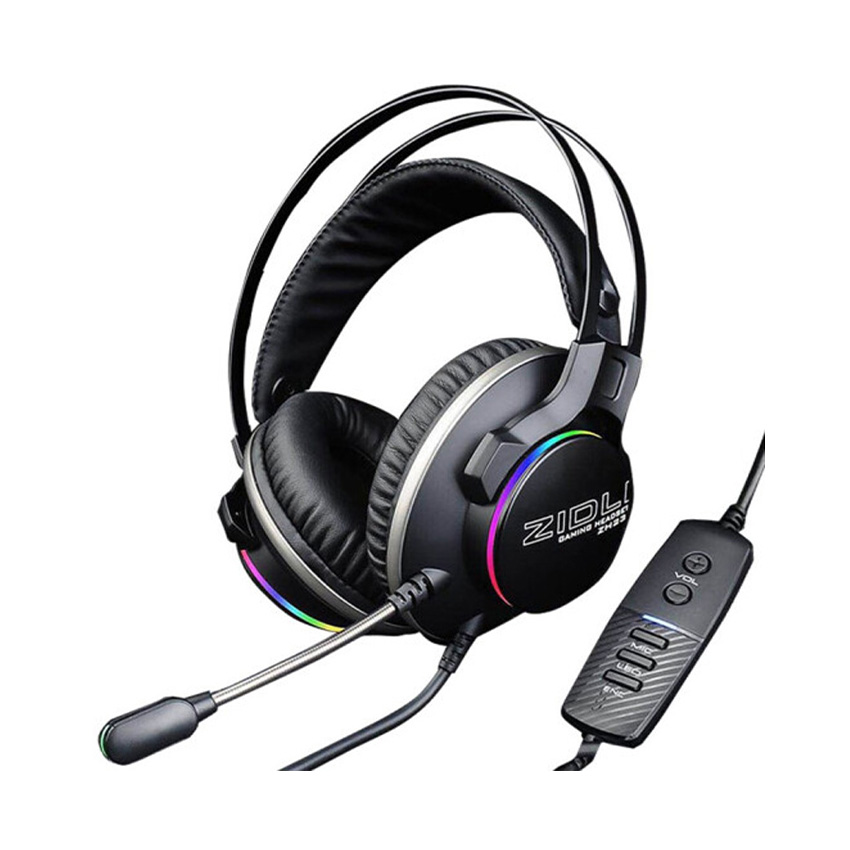 Tai nghe gaming zidli zh23 7.1 led rgb usb