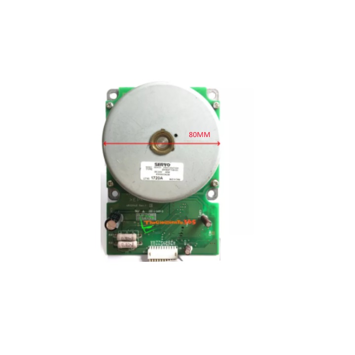 ĐỘNG CƠ BRUSHLESS KHÔNG CHỔI THAN CHẾ QUẠT NIDEC SERVO 12V-36V 48W