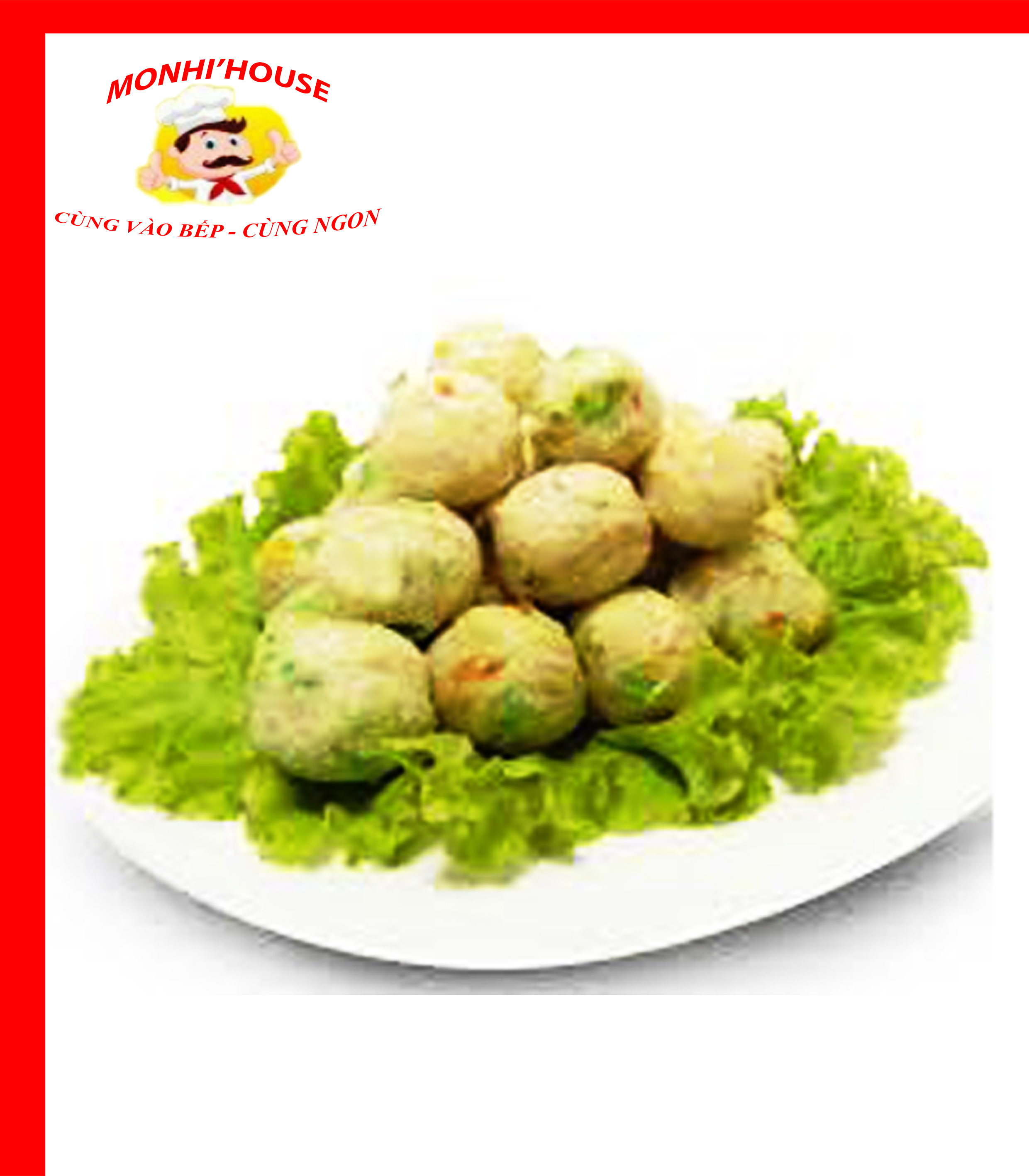 100g Viên hải sản rau củ