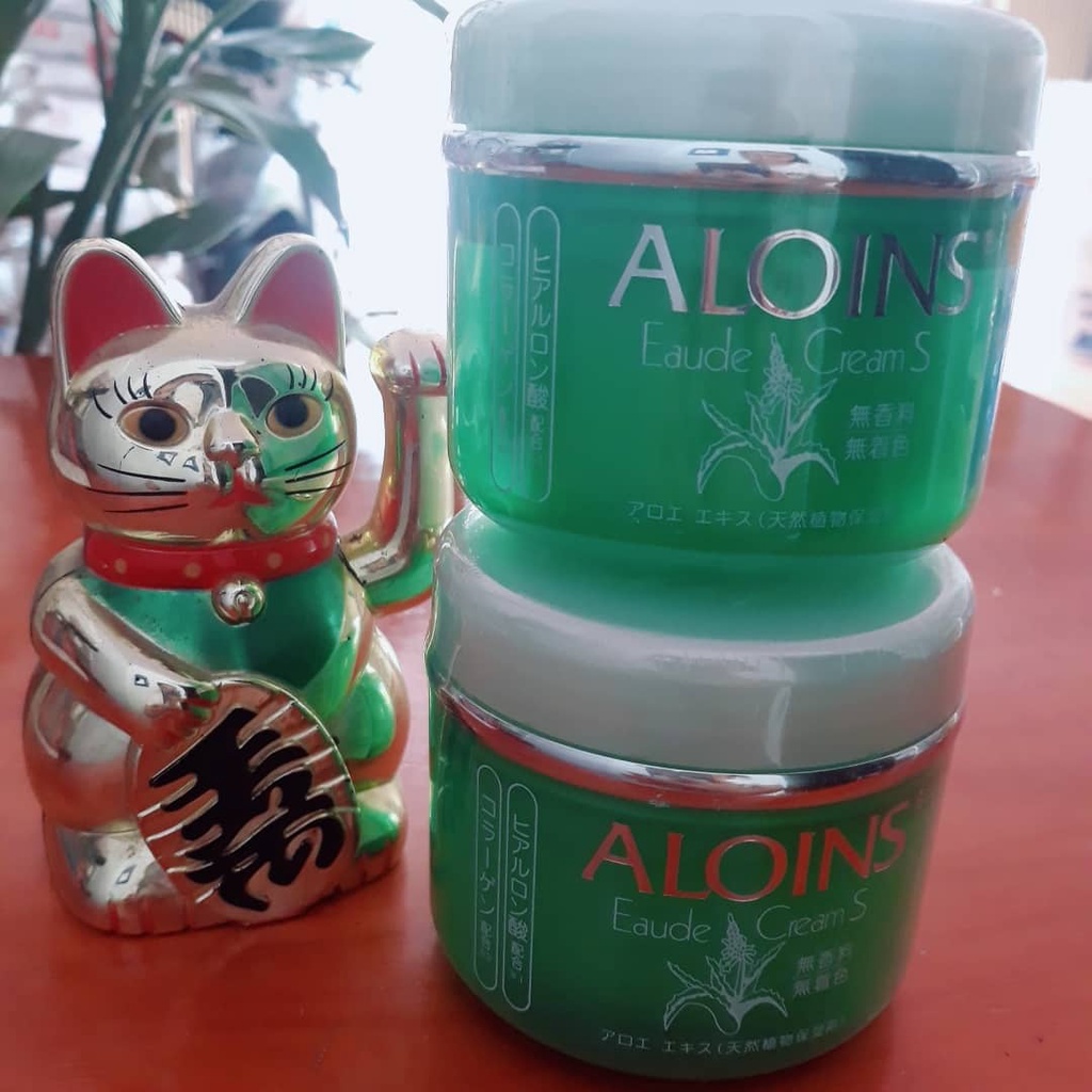 Kem dưỡng da lô hội alions nhật nắp trắng 185g