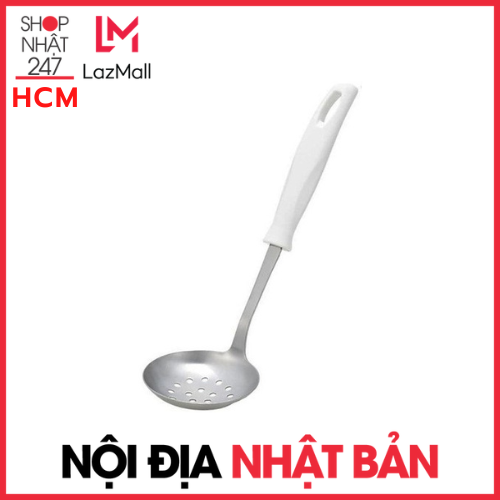 Muôi vớt inox cỡ nhỏ nội địa Nhật Bản