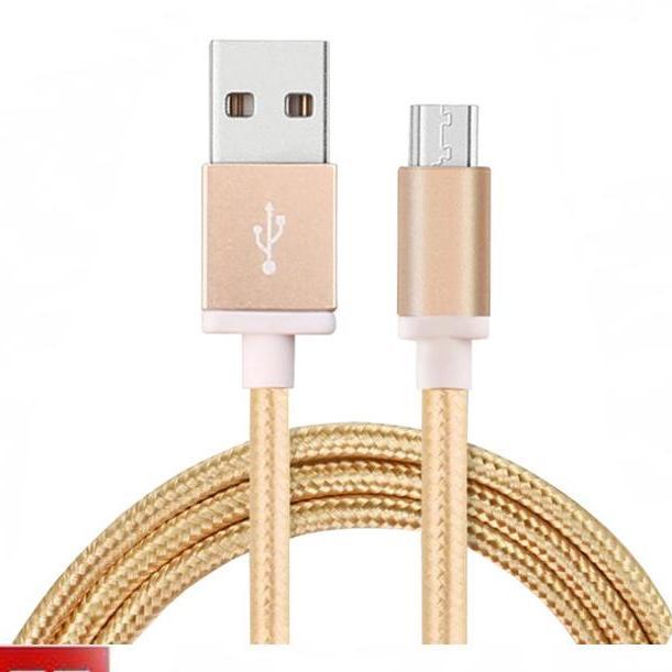 Cáp sạc bọc dù cho điện thoại Android 1.2m DT86