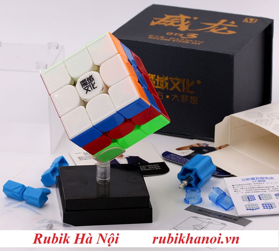 Rubik 3x3 moyu weilong gts 3m stickerless có nam châm cao cấp