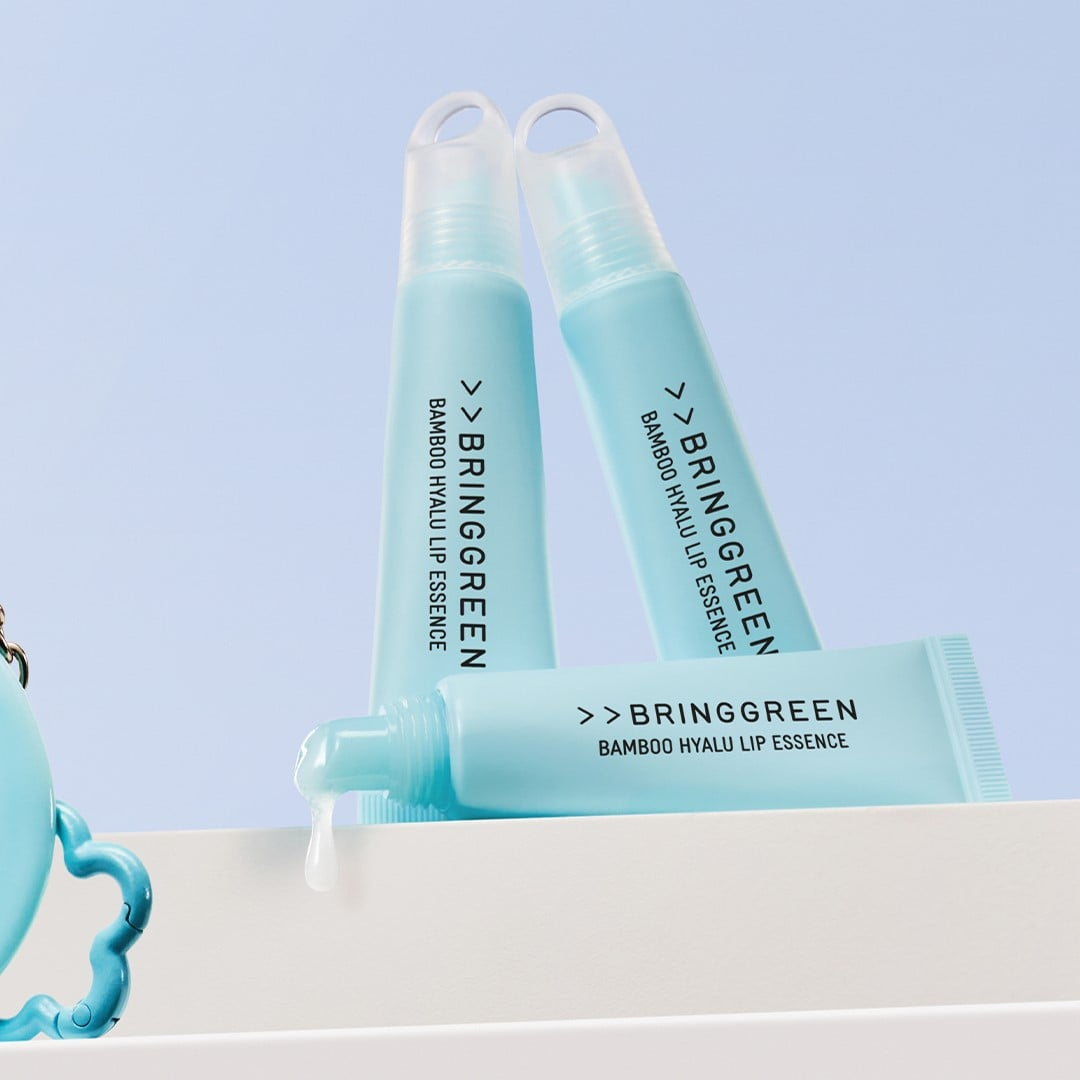 [2 tuýp] Bring Green Bộ sản phẩm Tinh chất dưỡng môi Bamboo Hyalu lip Essence