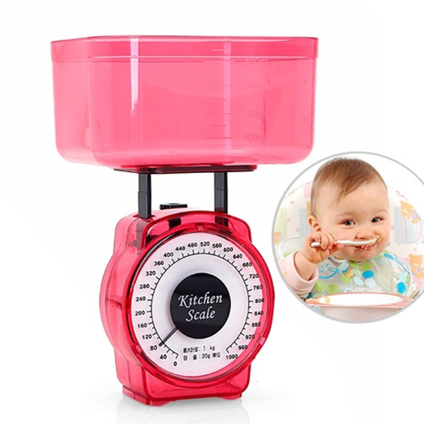 Cân Tiểu Ly Nhà Bếp KITCHEN SCALE 1KG Hàng Xuất Nhật Nhỏ Gọn Tiện Lợi Chính Xác Cân Nhà Bếp Mẫu Mới.