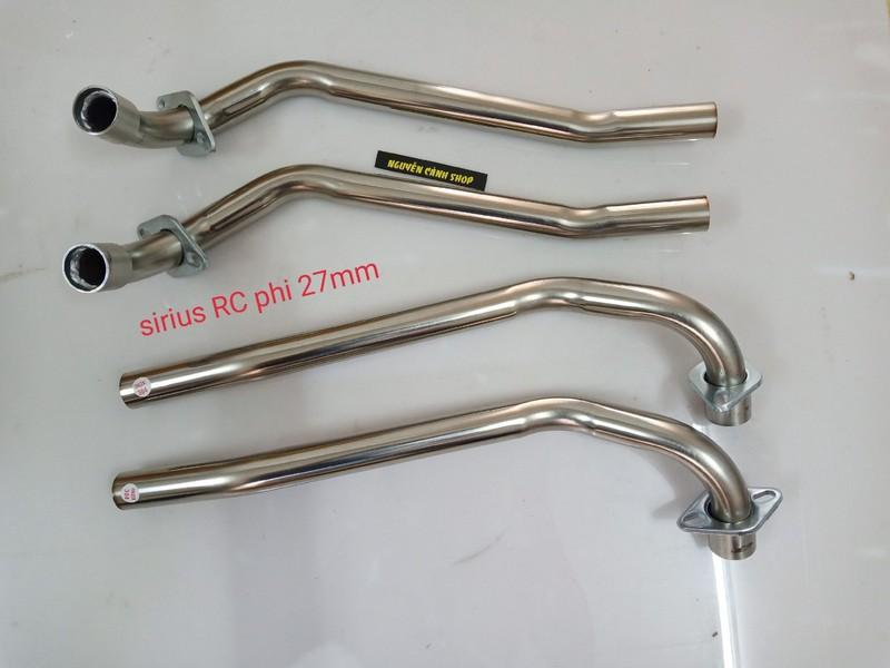 Cổ pô sirius inox 304 phi 27mm