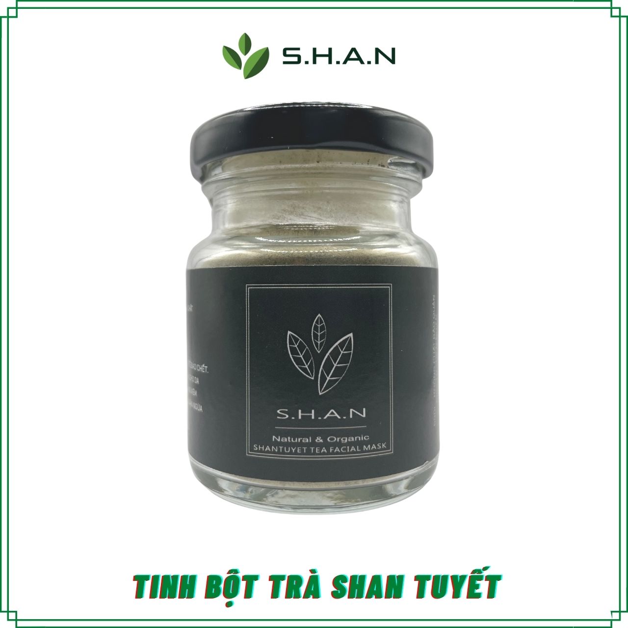 Tinh bột trà đắp mặt SHAN