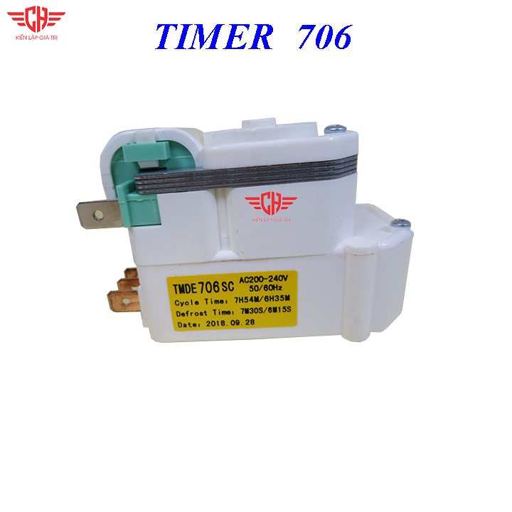 Đồng hồ thời gian - timer tủ lạnh 706