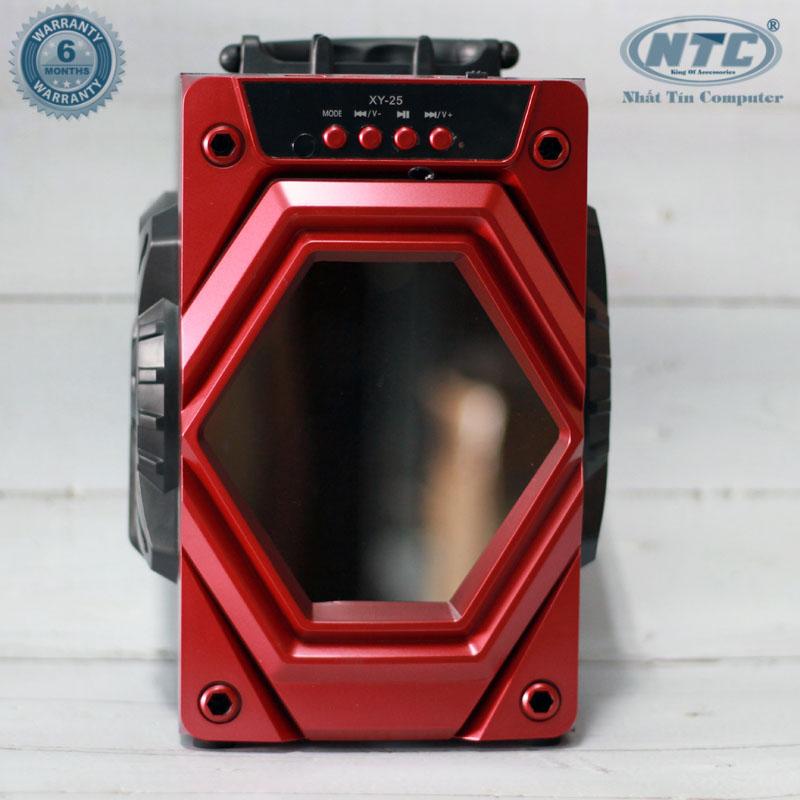 Loa bluetooth đa năng xy-25 có led hỗ trợ usb/tf/fm/aux âm thanh chất lượng - nhất tín computer