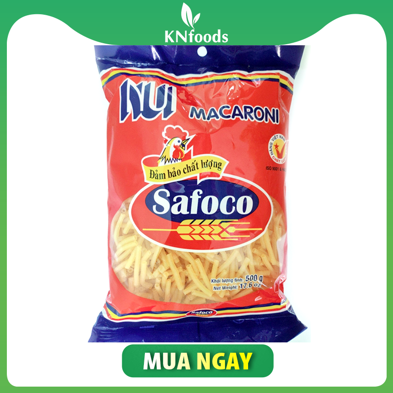 Nui ống nhỏ Safoco gói 500g