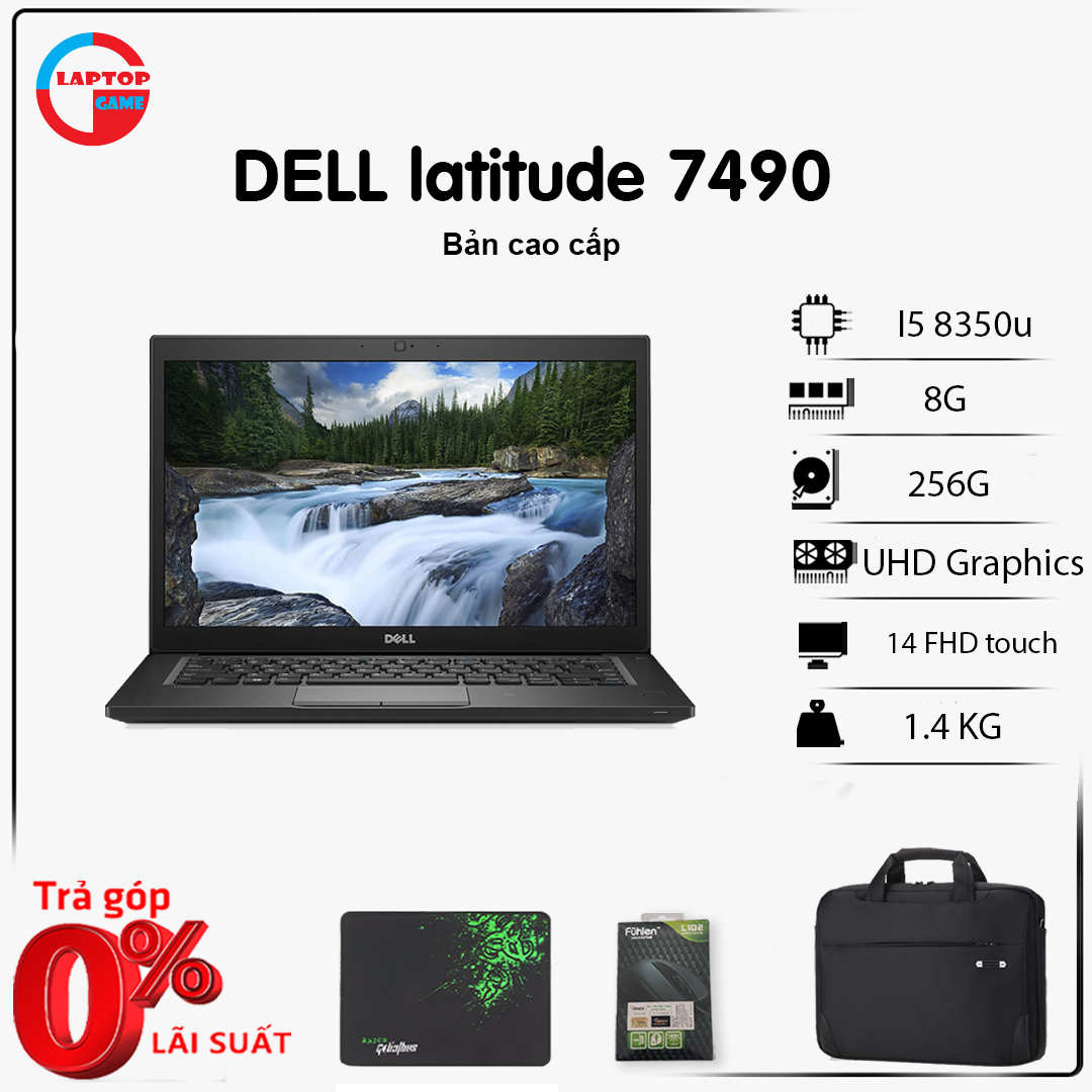 Laptop dell latitude 7490 i5-8350u, 8gb, 256gb, 14inch