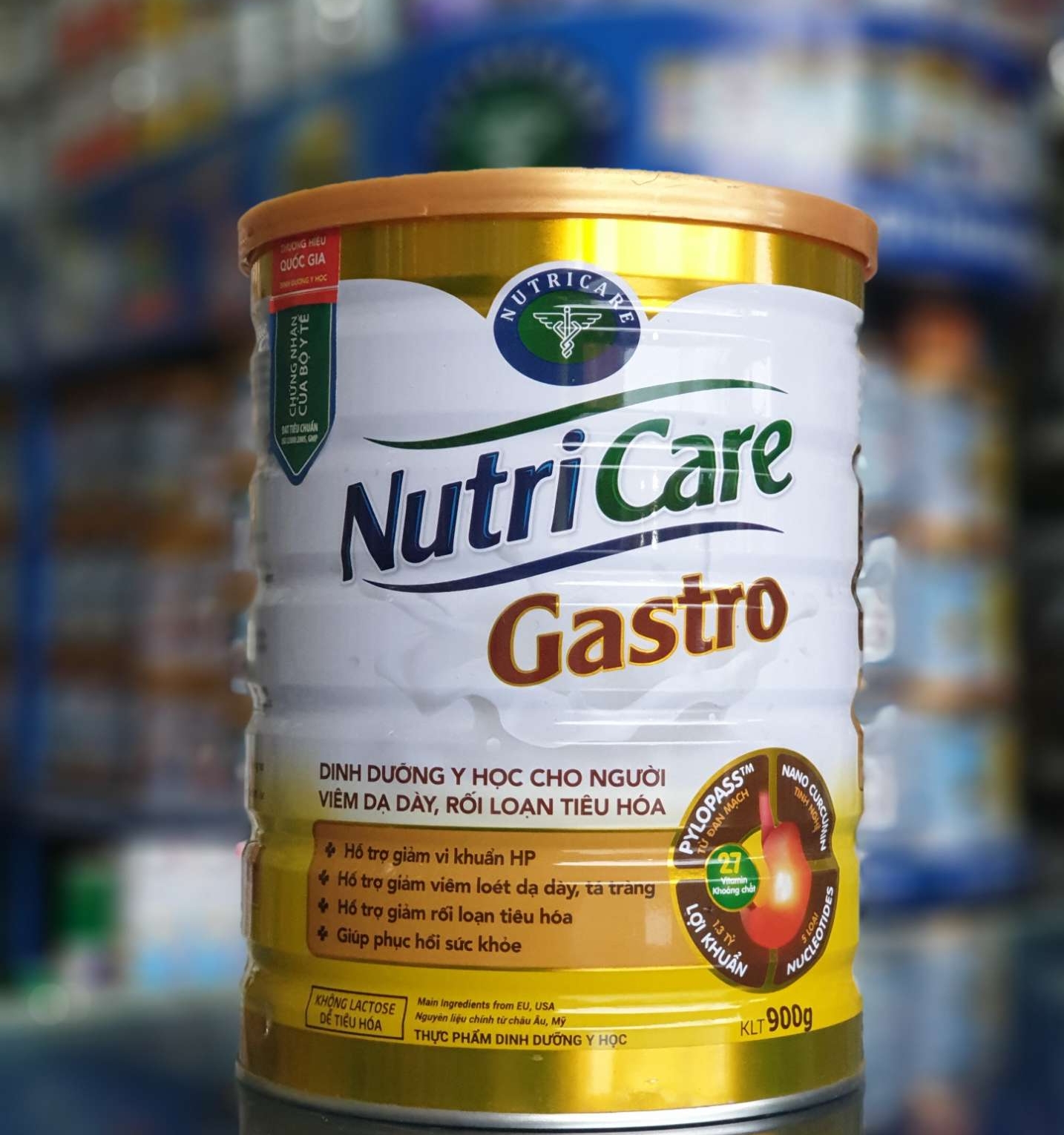 Sữa Nutri Care Gastro -Dinh dưỡng hỗ trợ cho người viêm dạ dày 900g