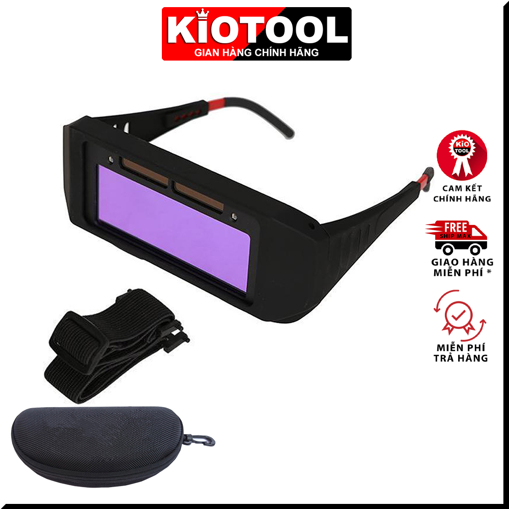 Kính hàn điện tử Tx09 Kiotool - Tặng bao bảo vệ kính