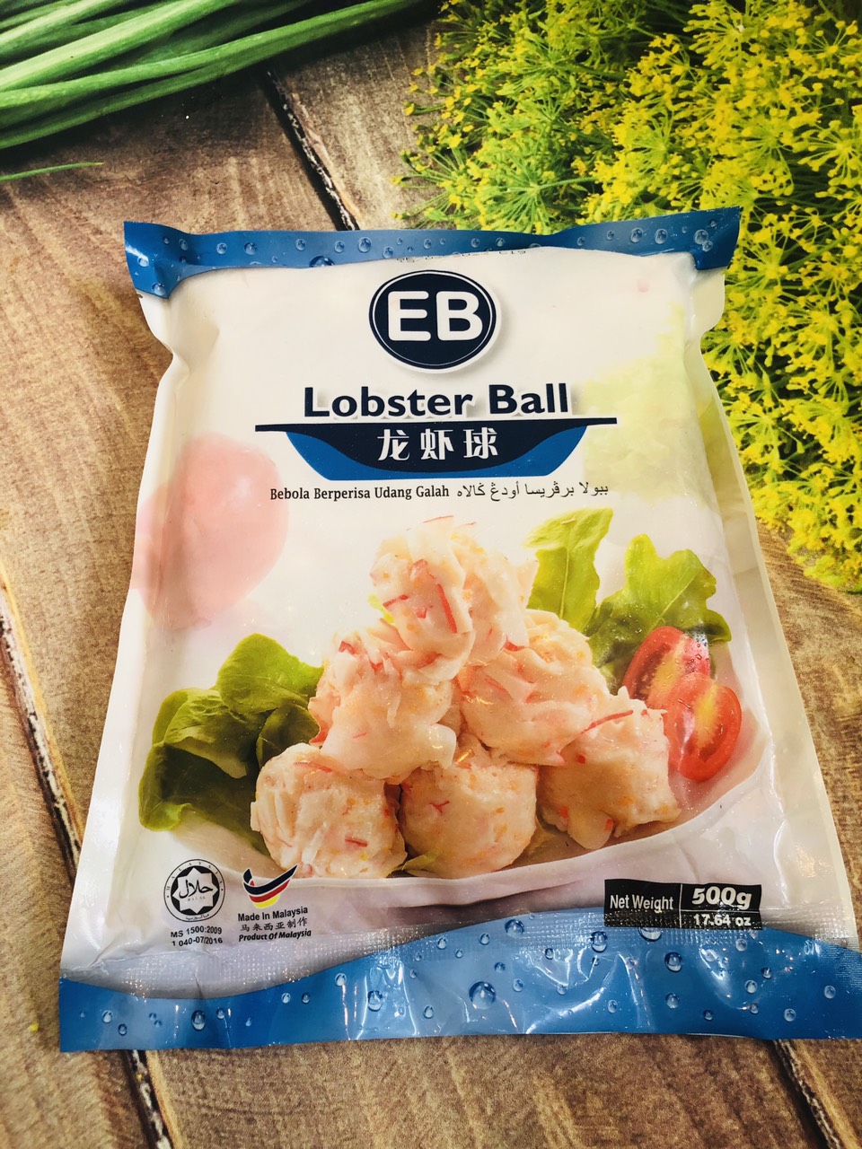 Tôm hùm viên thả lẩu EB gói 500g