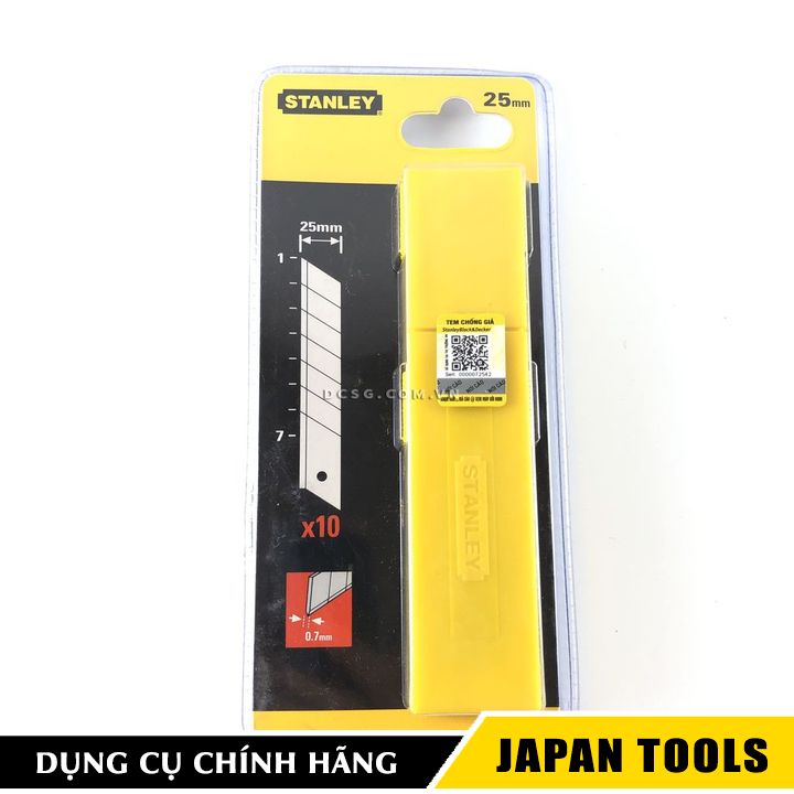 Lưỡi dao rọc 25x110mm stanley 0-11-325 | japan tools