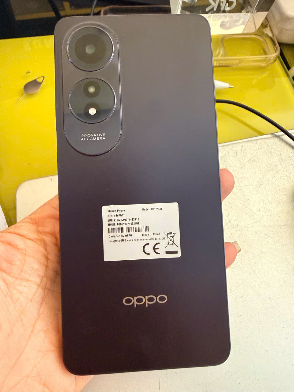 Oppo A60 128Gb Phone in Purple Color. Old and Beautiful, Like New 99%