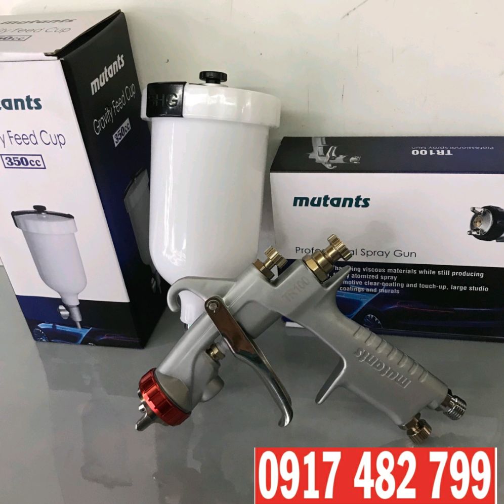 DỤNG CỤ PHUN SƠN VÀ PHỦ BÓNG PU TR100 MUTANTS