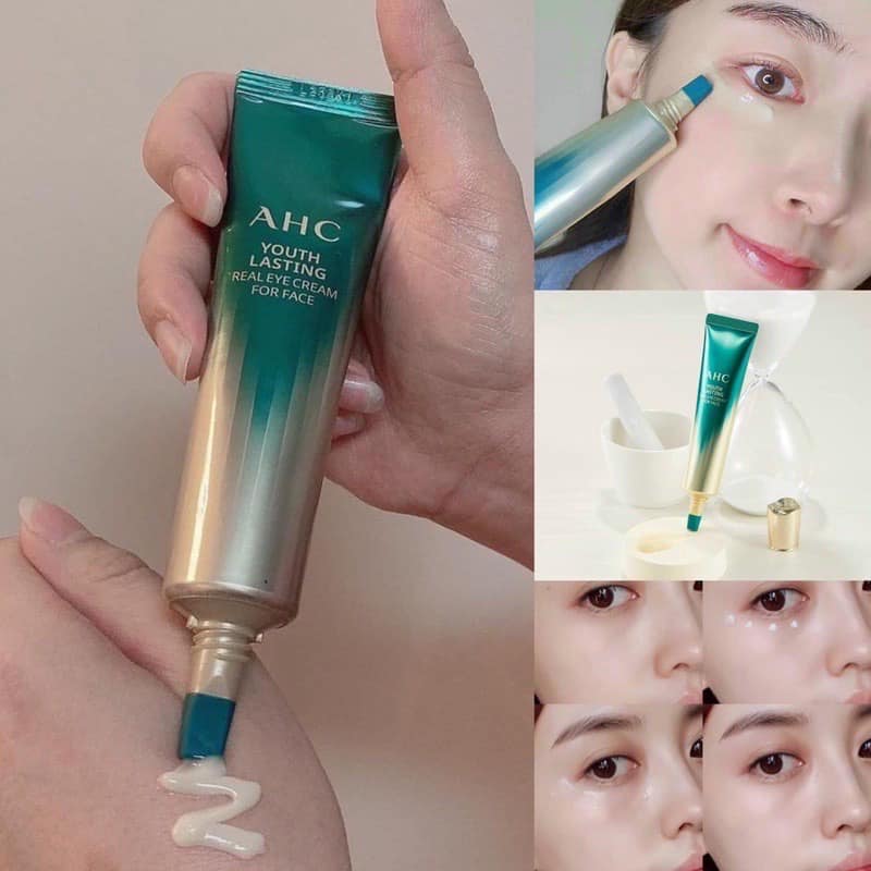 KEM MẮT AHC ANGELESS REAL EYE CREAM FOR FACE phiên bản MỚI NHẤT 2021