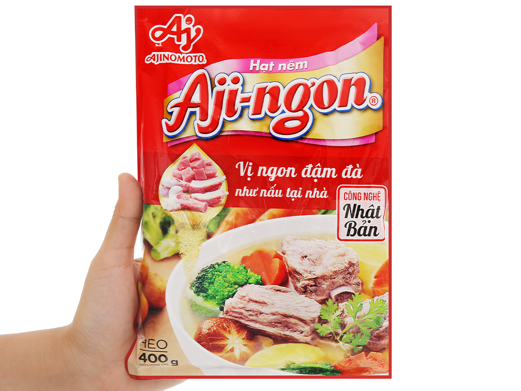Hạt nêm Aji-ngon vị heo gói 400g