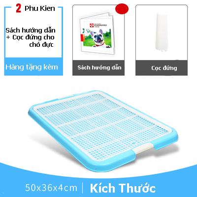 [HCM]Khay vệ sinh cho Chó Đi vệ sinh đúng chỗ kèm Cột Loại Xịn
