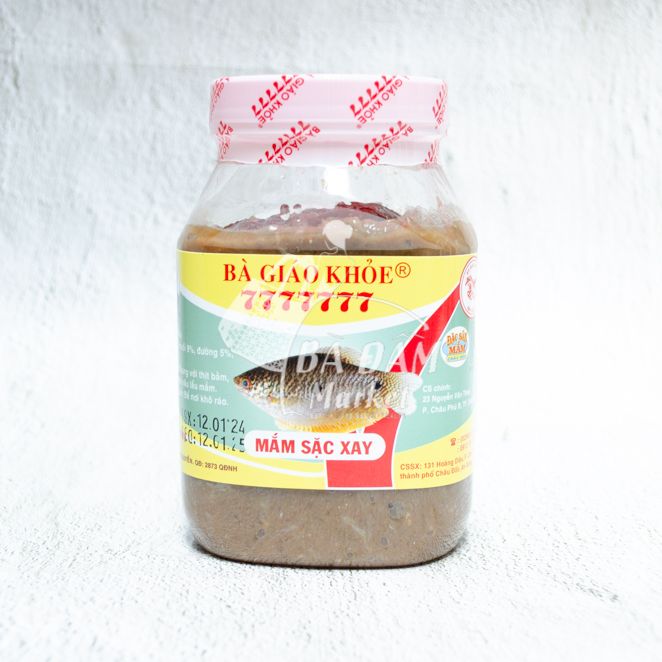 Mắm cá sặc bà giáo khoẻ 7777777 xay 500gr - đặc sản an giang
