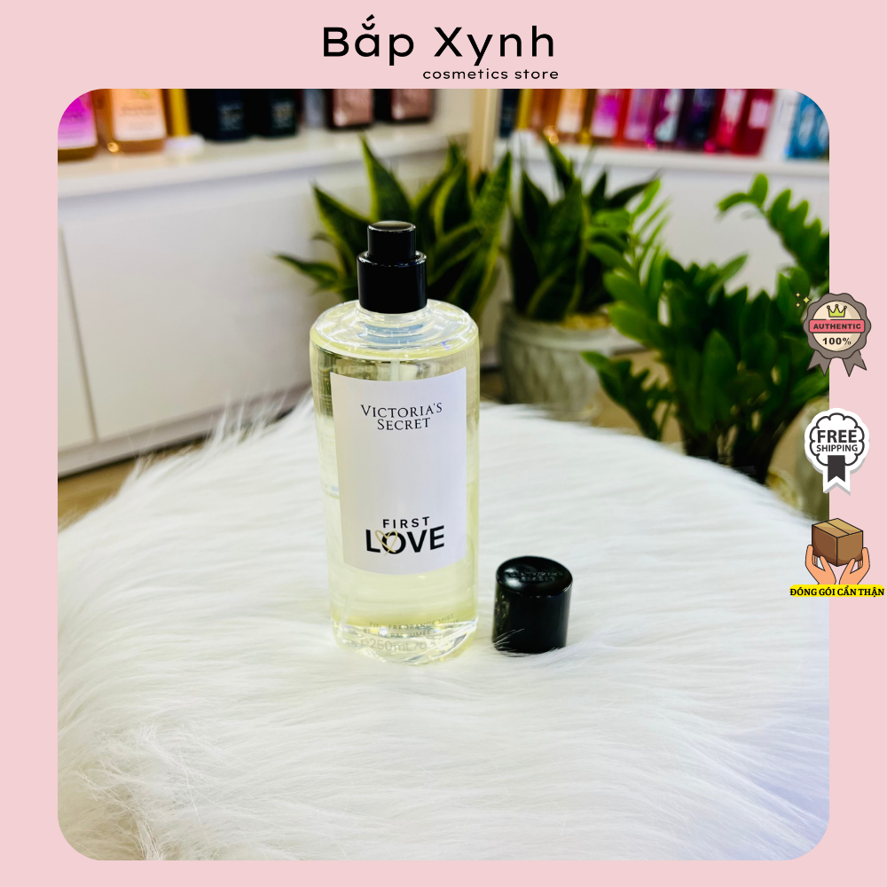 Body mist victoria's secret first love chính hãng nhập mỹ